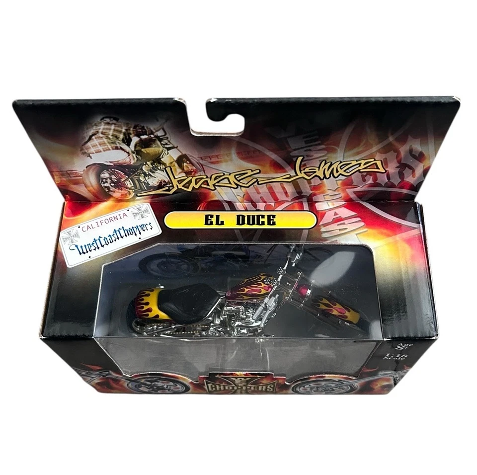 Jesse James West Coast Choppers El Duce JJ04-18-23. 1:18 Scale Die Cast - Image 3 of 4