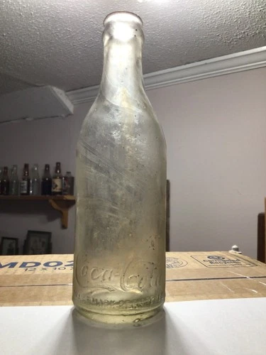 Vintage Clear Straight Sided Coca-Cola Soda Bottle Rome, Ga.