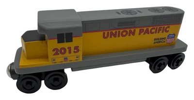 Whittle Shortline Railroad Union Pacific GP38 Locomotive 2015 Wooden Toy Train - Image 1 of 4
