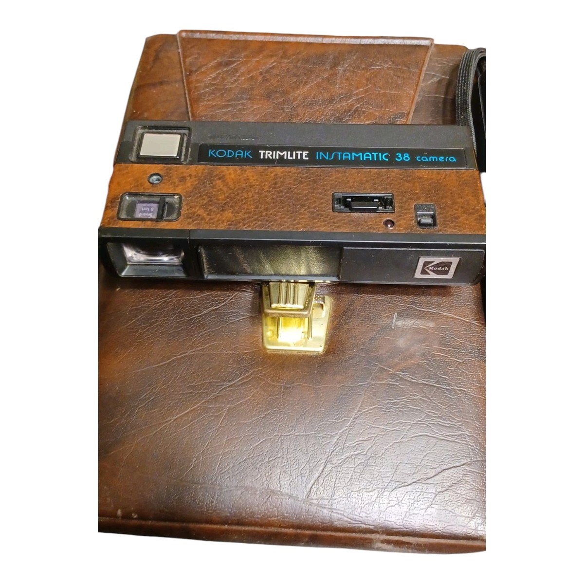 Vintage Kodak Trimlite Instamatic 38 Camera / Flash / Case | eBay