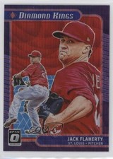 2021 Panini Donruss Optic Diamond Kings Red Wave Prizm Jack Flaherty #22 0ry1