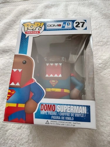 Domo Superman Funko Pop Domo X DC Comics OG Vaulted #27
