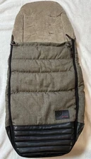 Cybex Platinum Priam Footmuff Desert Khaki Denim Warm Stroller Bag Cover