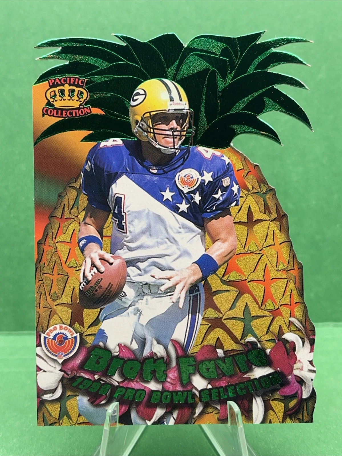 1996 Pacific Crown Royale Pro Bowl Die-Cuts Brett Favre #PB-4 HOF PACKERS