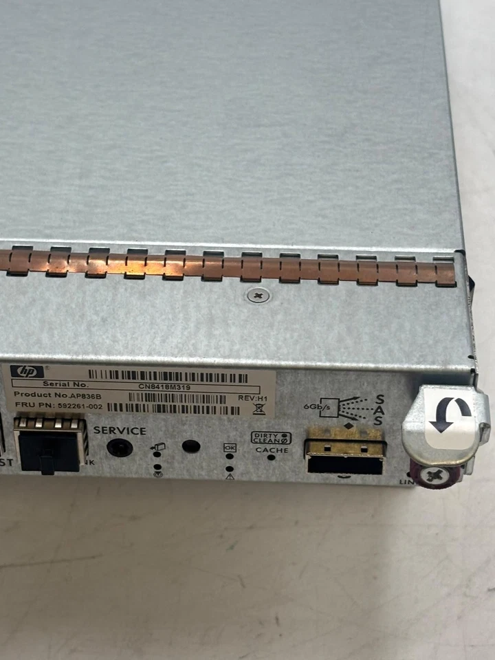 HP AP836B / 592261-002 STORAGEWORKS P2000 G3 8GB FC STORAGE ARRAY CONTROLLER - Image 3 of 4