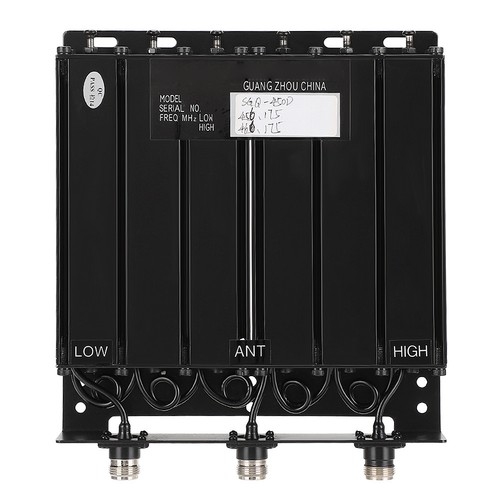Duplexeur UHF 50W 6 cavités avec plusieurs filtres à bande d'arrêt (TX: 456.175 RX: Kit - Photo 5/11