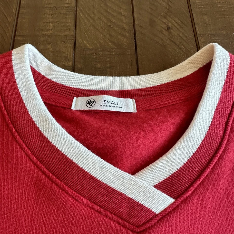 Nueva Sudadera '47 Marca NC State Wolfpack Talla Mujer Pequeña Foto 2 de 4