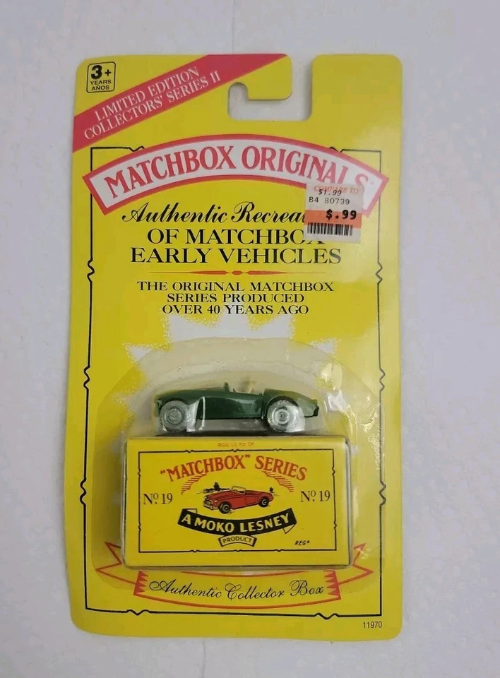 Matchbox Originals Nº 17A Bedford Movers & No.19 1956 convertible 1993 Foto 4 de 4