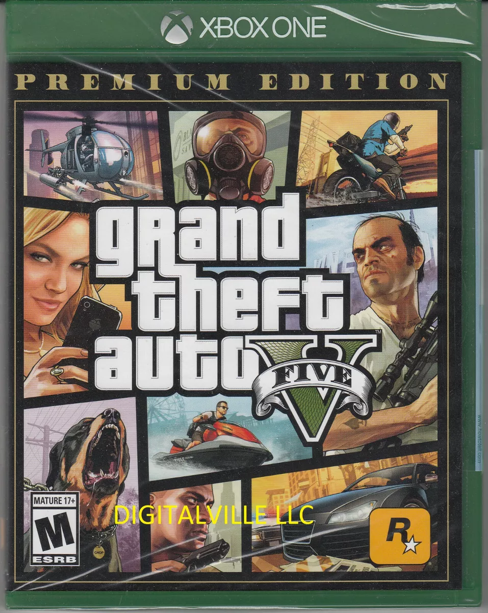 Game Grand Theft Auto V Premium Online Edition - Xbox One