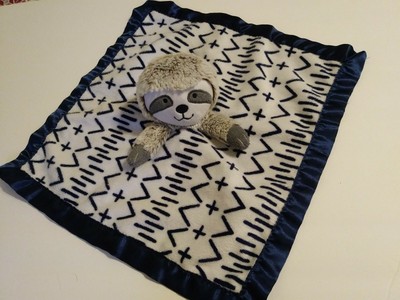 Cloud Island Elephant Gray White Stripes Lovey Baby ...