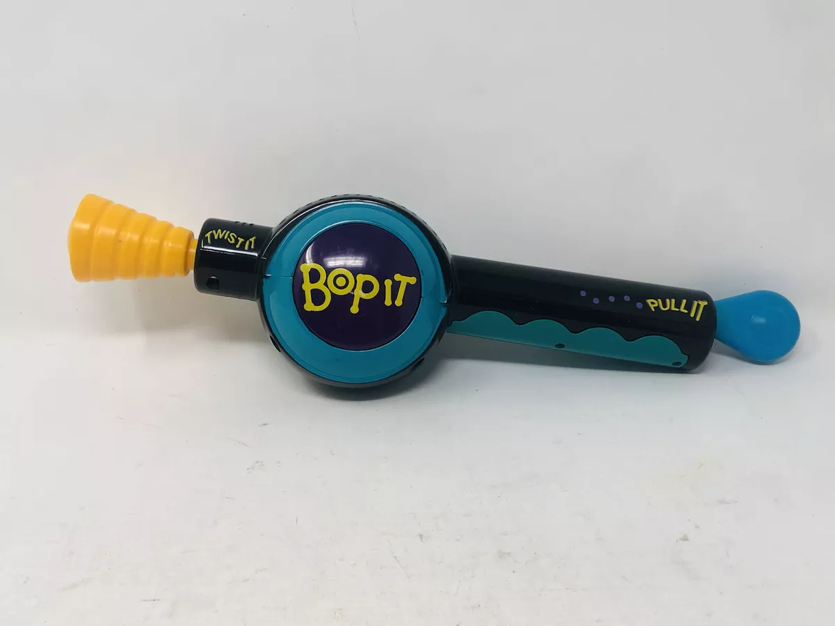 Vintage Bop It Extreme Push and Pull Game by Hasbro 1990s Toy 