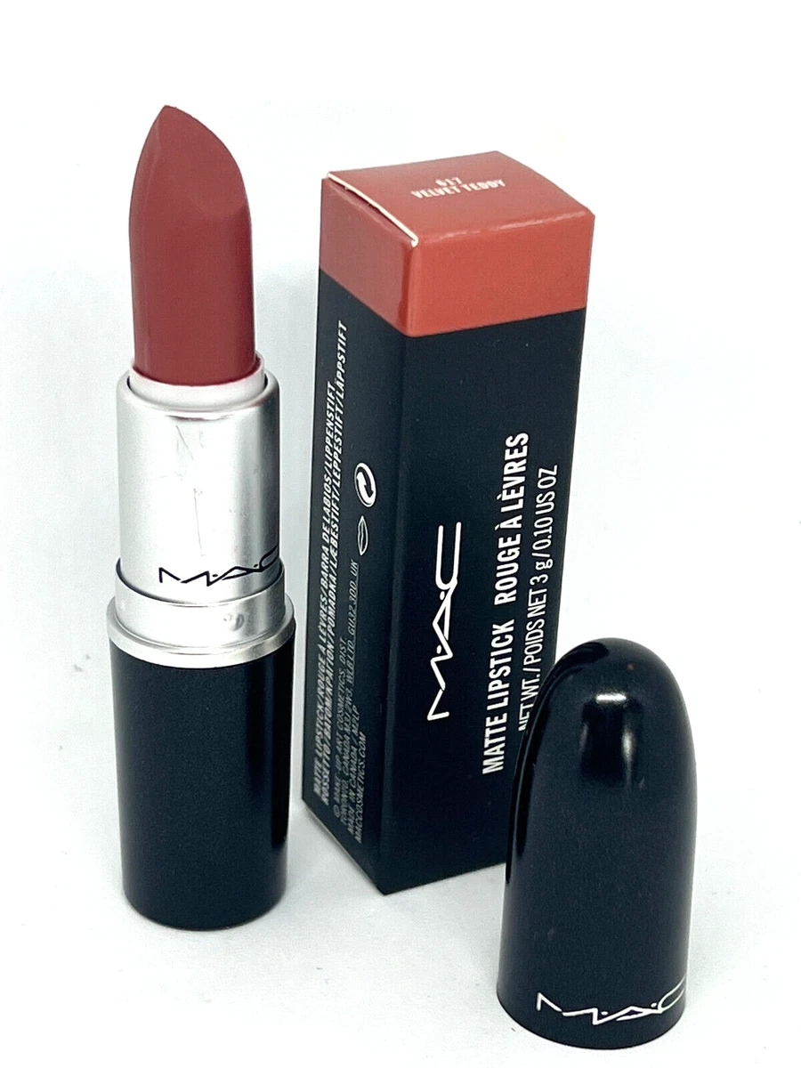 MAC Cosmetics Lipstick VELVET TEDDY Retro Matte Rouge A Levres BNIB  Fast/Free