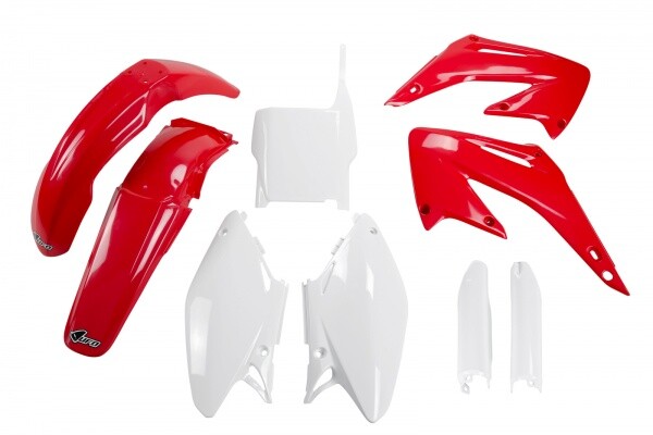 Set Plastics Motorradverkleidungen Honda Cr 125/250 2005 - 2007 Replik Ufo Plast-image