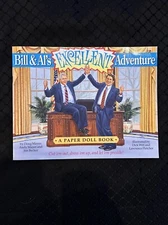 NEW UNCUT Bill & Al's Excellent Adventure Paper Doll Book ~ca.1994