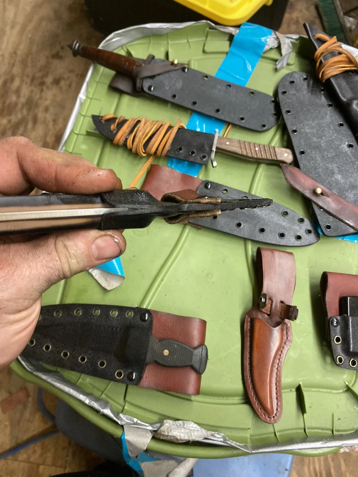 Old Timer Sharpfinger Crossdraw sheath only - Image 4 of 4