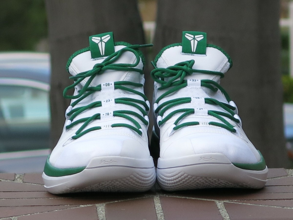 Size 16 - Nike Kobe A.D. Exodus TB White Forest Green for sale