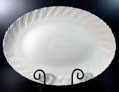 Lenox Weatherly - Med Serving Platter,  14 1/2'' w/plat trim, discontinued 1986
