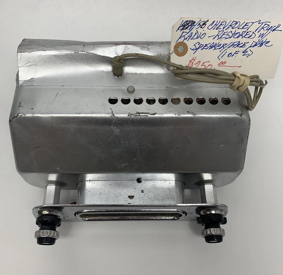 Винтажное заводское радио Delco (1955-1956 Chevrolet Bel Air) «Возможно, восстановлено» - Изображение 2 из 4