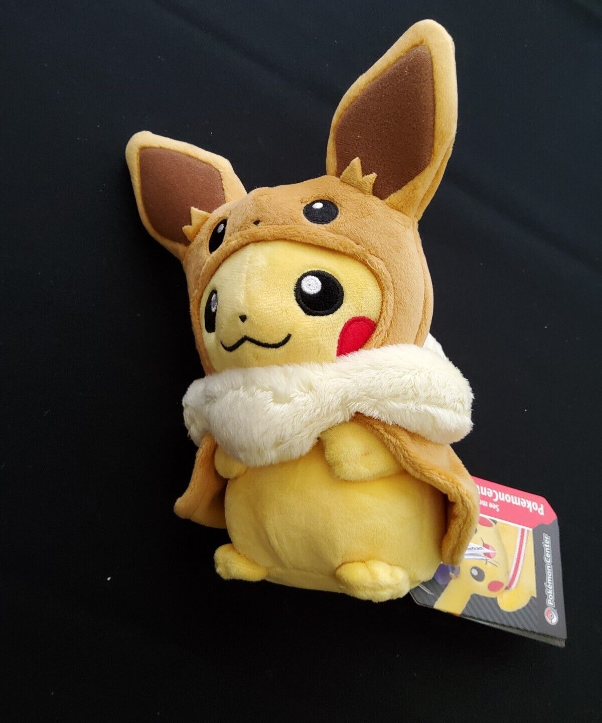 Eevee Cape Pikachu Poké Plush - 9 In.