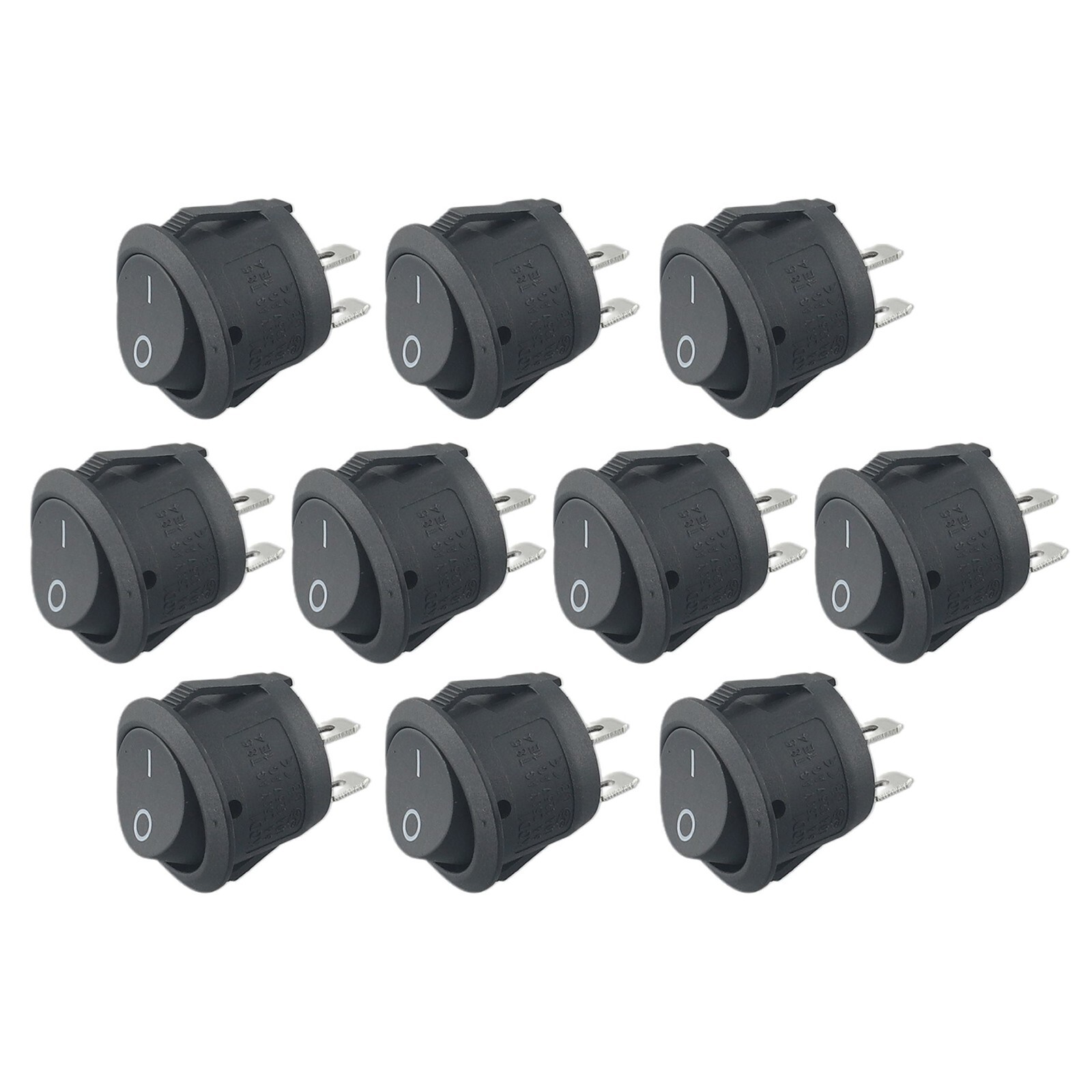 Top Quality 12V Round Rocker Switches for Lights and Appliances Pack of ...