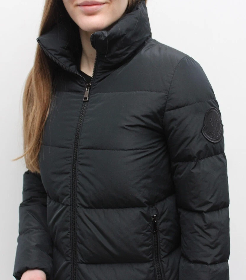 Autentico cappotto giacca piumino trapuntato donna MONCLER Brunec RARO 0 ~XS S