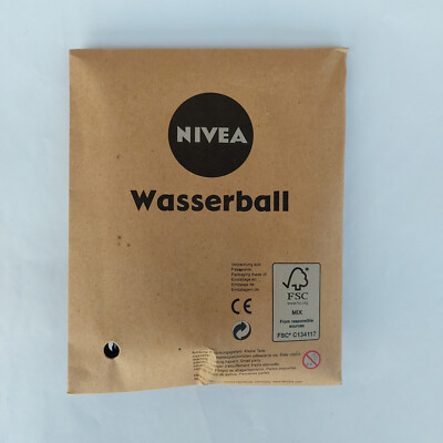 NIVEA Beachball Wasserball blau Spielball Strandball Urlaub Strand Wellen OVP!  