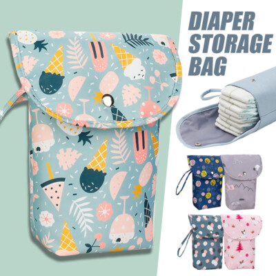 Waterproof Reusable Baby Diaper Bag Storage Handbag Nappy