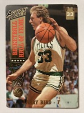 Larry Bird 1993 Action Packed Basketball Hall of Fame Card  #17 (2582)