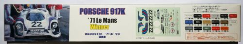 FUJIMI 1/24 Porsche 917K 1971 Le Mans winner Martini No.22 RS-88 scale model kit - Picture 8 of 8
