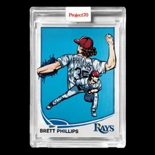 2021 Project 70 #383 1974 Brett Phillips by Blake Jamieson (PR=1264) Rays