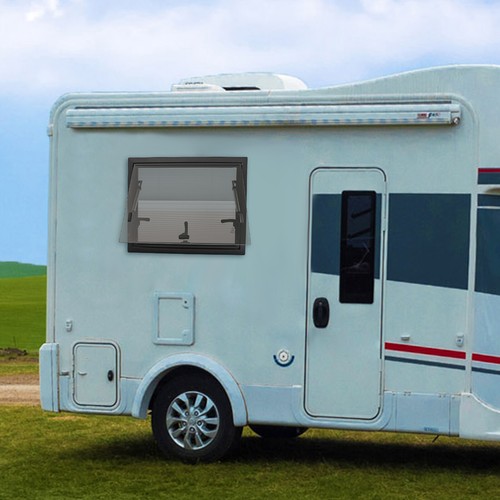 Casa rodante caravana cámper furgoneta ventana empujada RV ventana empujada ventana empujada 25,59*19,69 pulgadas - Imagen 4 de 16
