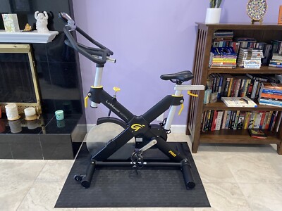 Life Fitness Lemond Revmaster Stationary Bike Black And Yellow