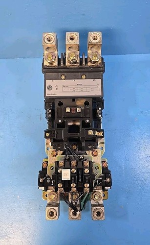 Allen Bradley 509-FOD 200HP 270A 600V 3PH 3Pole Nema 5 Starter 120V Coil Image 1 of 2
