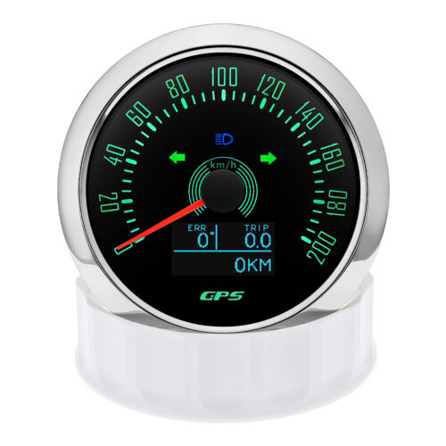 85MM GPS Speedometer 200km/h Gauge with Trip COG for Boat Car Truck Waterproof - Picture 8 of 21