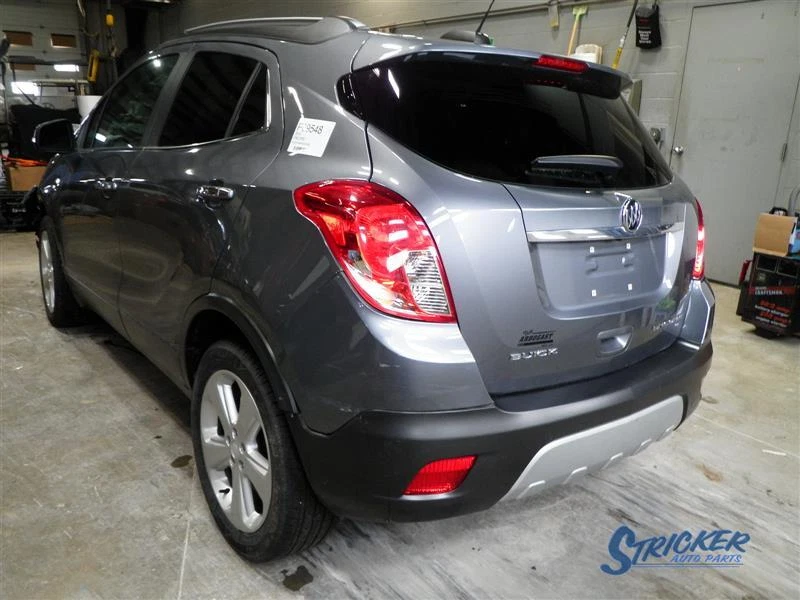 Buick Encore 2015-2016 Left Sun Visor Illuminated Sliding Gray 9693 - Image 3 of 4