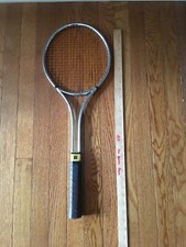 Vintage 1970s Tensor Pro Steel Metal Tennis Racquet 9.5"W x26"L Made in USA
