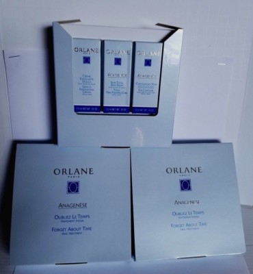 pk of 3 Orlane Paris ANAGENESE Forget About Time 3 Pcs SET Treatment/Eyes/Face