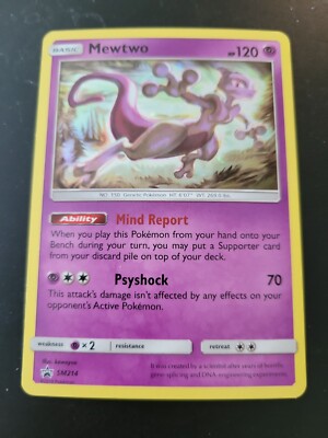 ミュウツー 英語版 映画 プロモカード Mewtwo Promo Mewtwo - 052 - SV: Scarlet & Violet Promo Cards - Pokemon