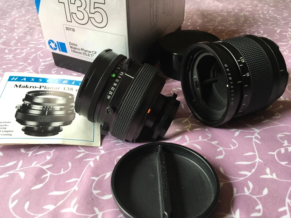 Helicoide Hasselblad Zeiss Makro Planar CF 135 f/5,6 T* y enfoque ideal para X2D100 Foto 3 de 4