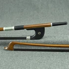 ***USD80 OFF-Special SALE***PROFESSIONAL PERNAMBUCO GERMAN BASS BOW Black Hair
