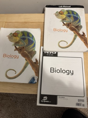 BJU Biology Fifth Edition Text, Manual & Tests | eBay