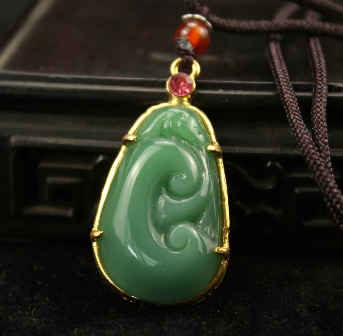 Good Fortune Jade Necklace - Ivy Luxe Shop