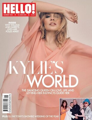 Hello #1895 Kylie Minogue Prinz William Prinz Harry UNGELESEN sehr guter Zustand