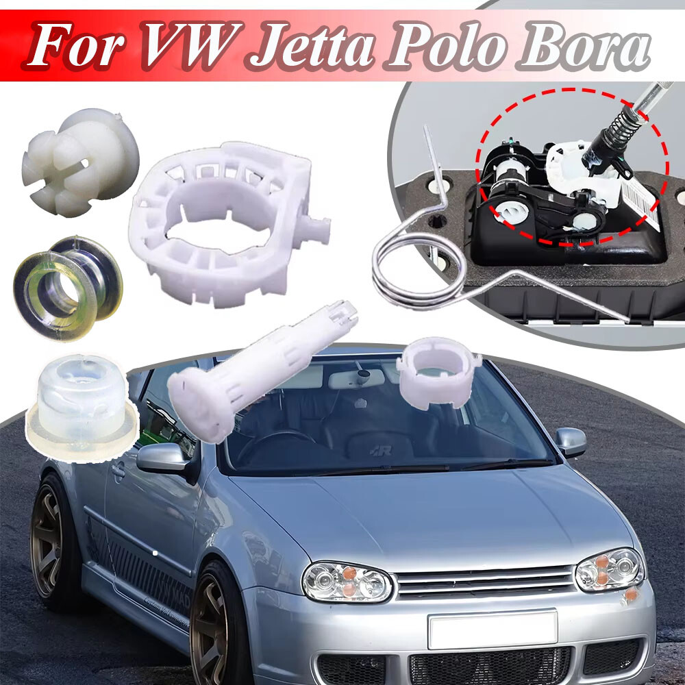 Gearbox Shifter Lever Linkage Bushing Bearing Shell Kit For VW Jetta Polo Bora