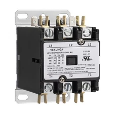 3 Pole 40 Amp 120 VAC Coil AC contactor 3P 40A 120V 50/60Hz AC Motor Contactor R