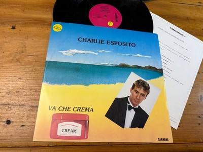 12'' ITALY 1989 Charlie Esposito - Va Che Crema -- Italo-Disco