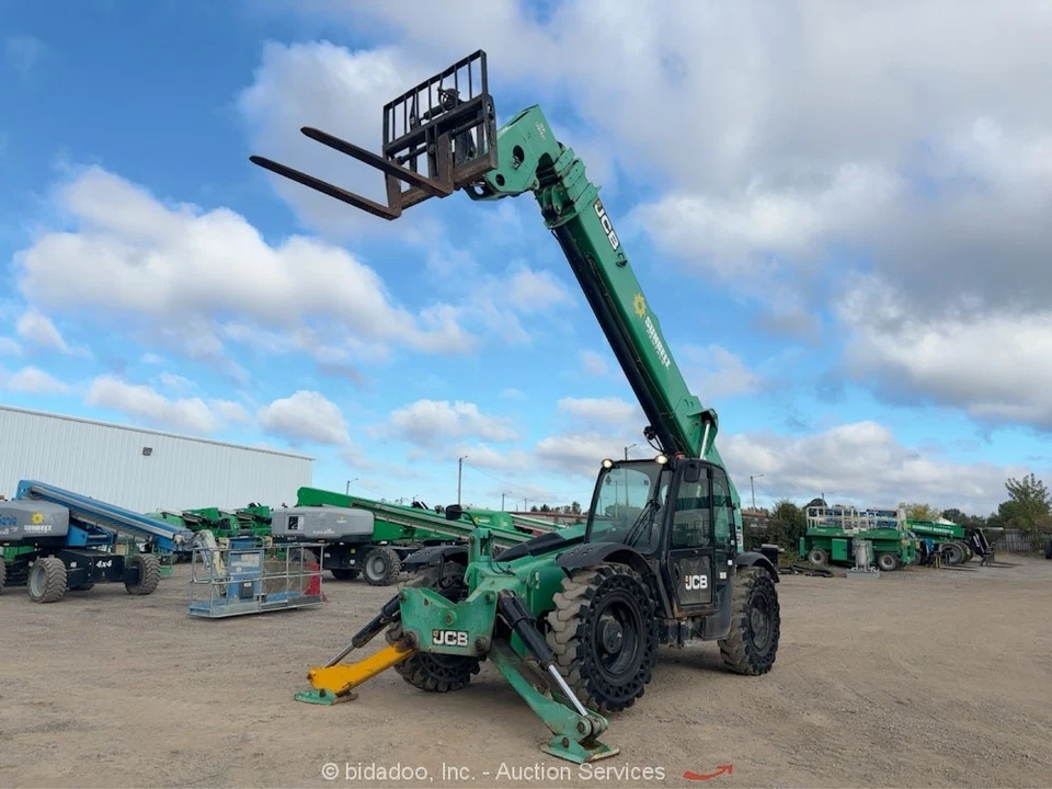 Carretilla elevadora JCB 510-56 2016 56’ 10.000 lb alcance telescópico cabina manipulador telescópico bidadoo