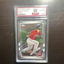 Topps 2021 Topps Chrome Daulton Varsho Rookie #121 GEM MINT 10 