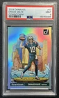 DRAKE MAYE PSA 9 2024 PANINI DONRUSS #13 ROOKIE DOWNTOWN! SSP RC PATRIOTS 9485