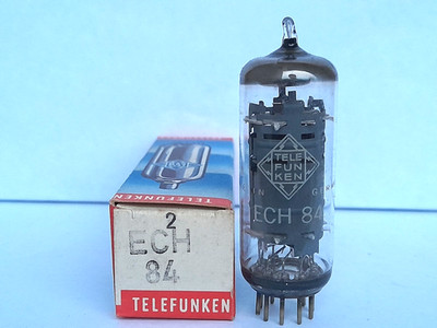 ECH84  /  6JX8   Röhre  TELEFUNKEN   -  NEU und OVP  - NOS - ECH 84